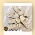 Handmade Straw House Slippers: Eco-Friendly All-Season Sandals product logo
