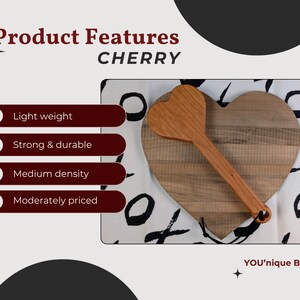 BDSM Heart-Shaped Impact Play Spanking Paddle, Unique Handmade Adult Kink Fetish Mature Impact Toy, Discipline Punishment Paddle, OTK Paddle image 6