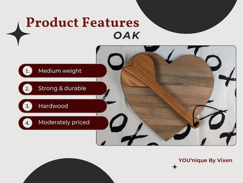 BDSM Heart-Shaped Impact Play Spanking Paddle, Unique Handmade Adult Kink Fetish Mature Impact Toy, Discipline Punishment Paddle, OTK Paddle image 12