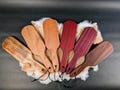 BDSM Hairbrush Spanking Impact Play Paddle, Unique Handmade Adult Kink Fetish Mature Impact Toy, Discipline Punishment Paddle