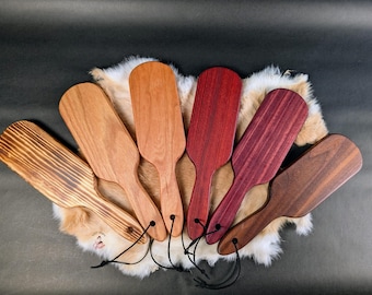 BDSM Hairbrush Spanking Impact Play Paddle, Unique Handmade Adult Kink Fetish Mature Impact Toy, Discipline Punishment Paddle