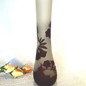Vaso Galpersi | Vaso in vetro ricoperto italiano | Vaso Galpersi Art Nouveau | Prezioso oggetto da collezione | Vaso in vetro rosso