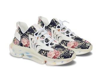 Mesh Sneakers Vintage Floral #3