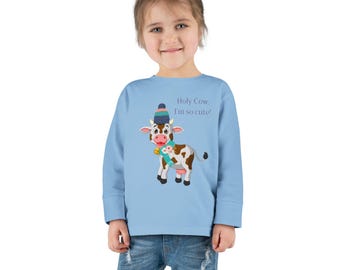 Horka T-Shirt Manches Longues Enfant Rose Pixel - Motif Cheval Confortable