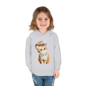 Cat Lover Toddler Pullover Fleece Hoodie, Kids Cat Sweatshirt, Cute Kitten Hooded Jacket, Animal Print Child&#39;s Jumper, Winter Kitty Apparel
