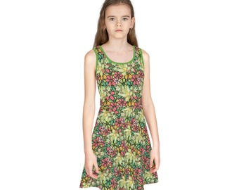 open lace back dress Paint Splatter Dress – Betsy Jenney main image 0