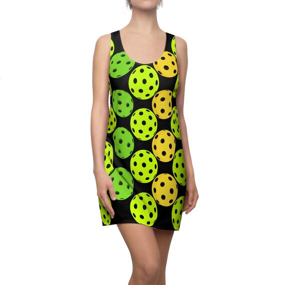 Pickleball Dress: Women's Racerback Polyester Sport Dress