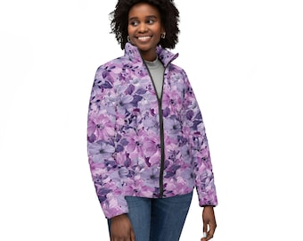 Flower print nylon long jacket ピンク S 小花柄 il_340x270.7288439319_g54r.jpg