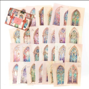 Stained Window Scrapbook Paper