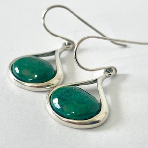 Eilat Stone 925 Sterling Silver Earrings, Unique Earrings,Modern Earrings,Judaica earrings ,Israeli Earrings,Jewish Jewelry,Dangle earrings.