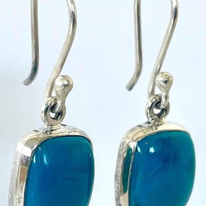 Eilat Stone 925 Sterling Silver Earrings, Drop Earrings, Dangle Earrings,Judaica earrings  Jewelry,Israeli Earrings,Jewish Jewelry.