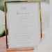 MONOGRAM WEDDING BAR Menu Template, Wedding Bar Sign, Monogram Drinks ...