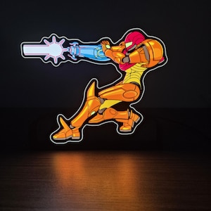 Metroid Beam Lightbox