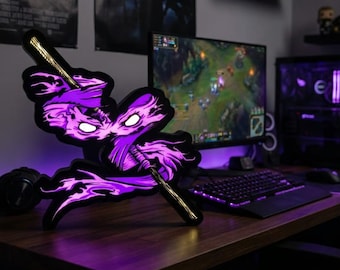 3D Printed Donatello Mask Lightbox