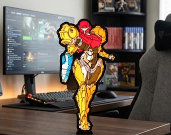 3D Printed Samus Lightbox