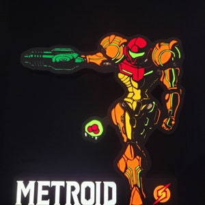Metroid Lightbox