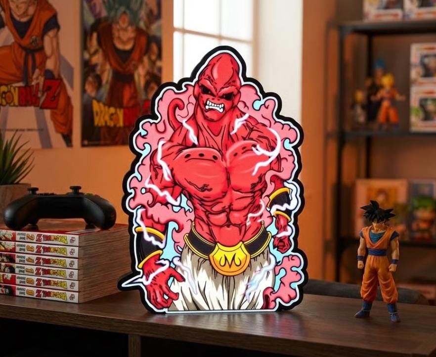 Dragon Ball Z Picture Frame - Etsy