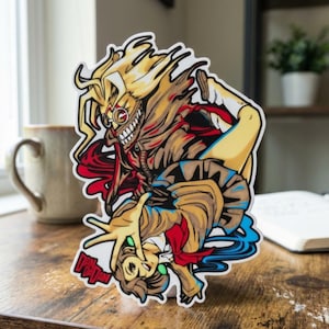 Dan Da Dan Lightbox | Neon Style Anime-inspired Wall Art, Gaming Room Decor, USB-C Powered LED Lamp, Gift for Geeks and Nerds