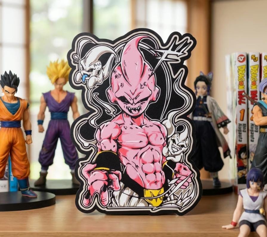 Dragon Ball Z Picture Frame - Etsy