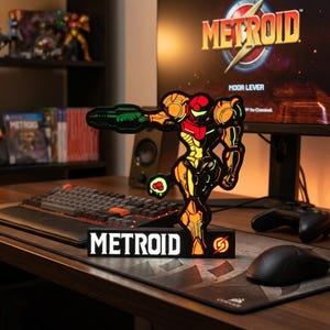 3D Printed Metroid Lightbox