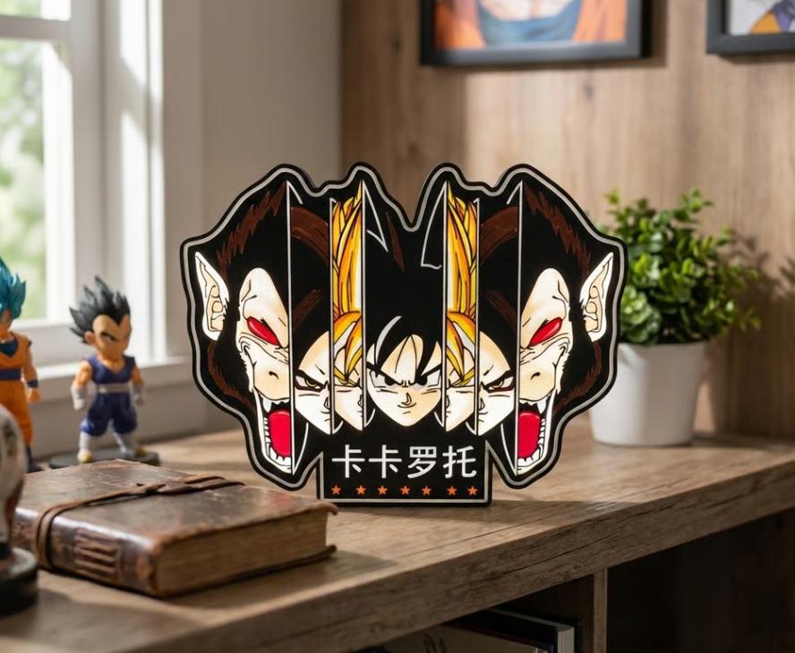 Dragon Ball Z Picture Frame - Etsy