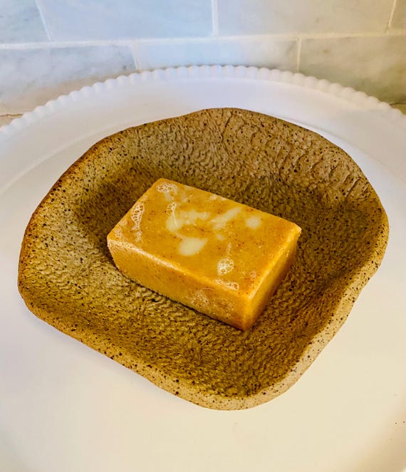 Handmade pottery Jewelry / soap dish
