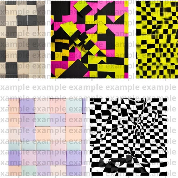 Trendy Checkerboard Svg | Modern & Colorful Digital Design