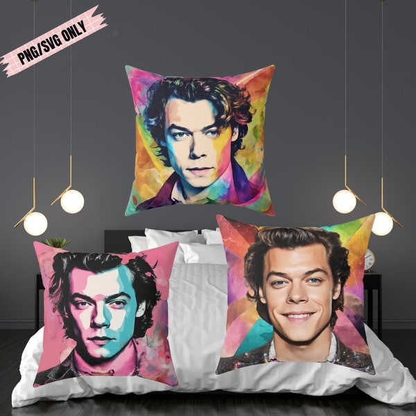 Harry Styles Svg, 3 different designs for your shirts!