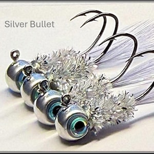 Silver Bullet Crappie Fishing Jigs