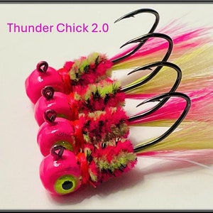 Thunder Chick 2.0 Crappie Fishing Jigs