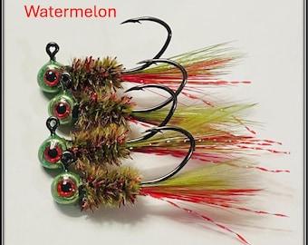 Vismallen voor watermeloencrappies