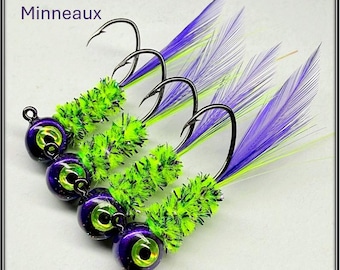 Minneaux Crappie Fishing Jigs