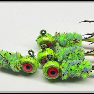 Mint Treuse Crappie Fishing Jigs