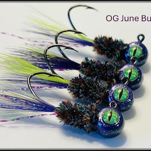 OG June Bug Crappie Fishing Jigs