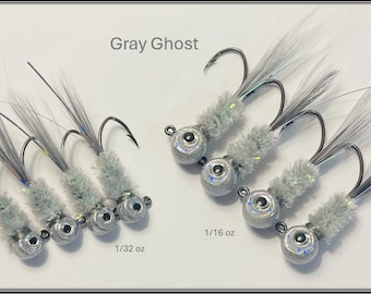 Graue Ghost Crappie Angelschienen