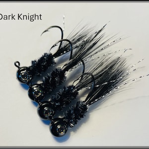 Dark Knight Crappie Fishing Jigs