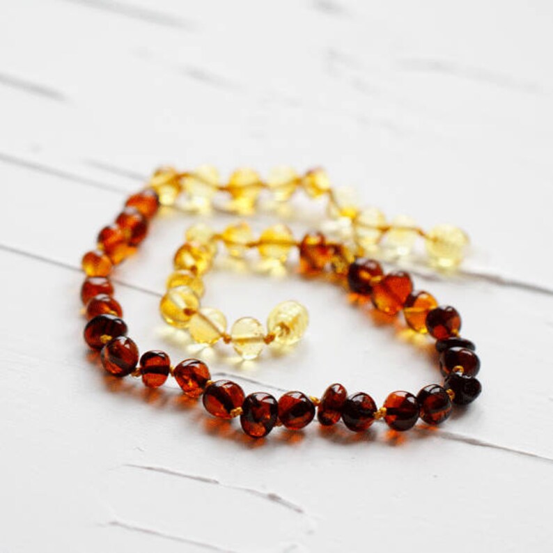 Rainbow baby gift Baby teethe necklace Baltic Amber Baby Raw Amber Necklace Baby Amber Amber teethe necklace Amber teething necklace