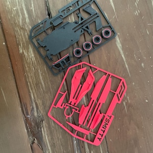 f1 car kit card