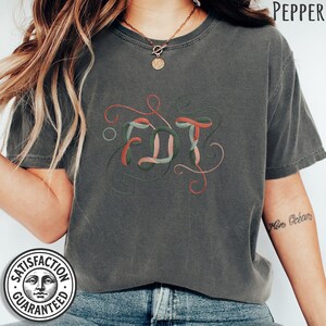 Subtle FDT Shirt, F*ck Donald Trump Tshirt, Floral FDT Gift, Flower Anti Trump T-shirt, Anti MAGA Shirts, Political T shirt, Feminist Gift