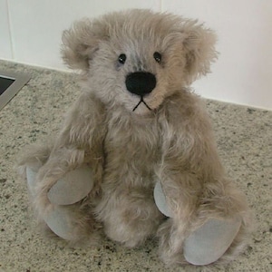 PDF Teddy Bear Pattern for making your own Artist Bear &quot;Dubly&quot; Collectable artist designed mohair bears by Nioka Bears