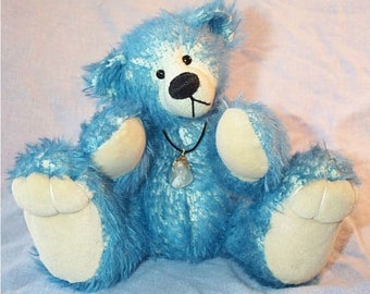 PDF Teddy Bear Pattern "Sky" Collectable artist designed mohair bear by Nioka Bears