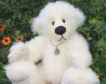 Teddy Bear Pattern for jointed teddy  "Jess" Collectable artist designed mohair bears by Nioka Bears