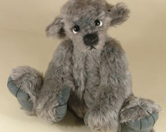 Jointed Teddy Bear Pattern "Elroy" Collectable artist designed mohair bear by Nioka Bears