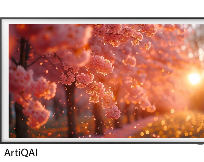 Samsung Frame TV art | Cherry blossom | Artwork for Samsung Frame TV