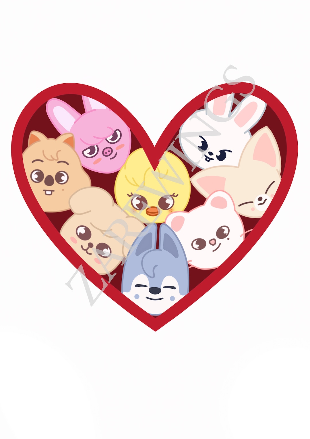 Downloadable SKZOO Design so You Can Put It Wherever You Want - Etsy