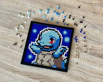 3D Squirtle Pixel Art