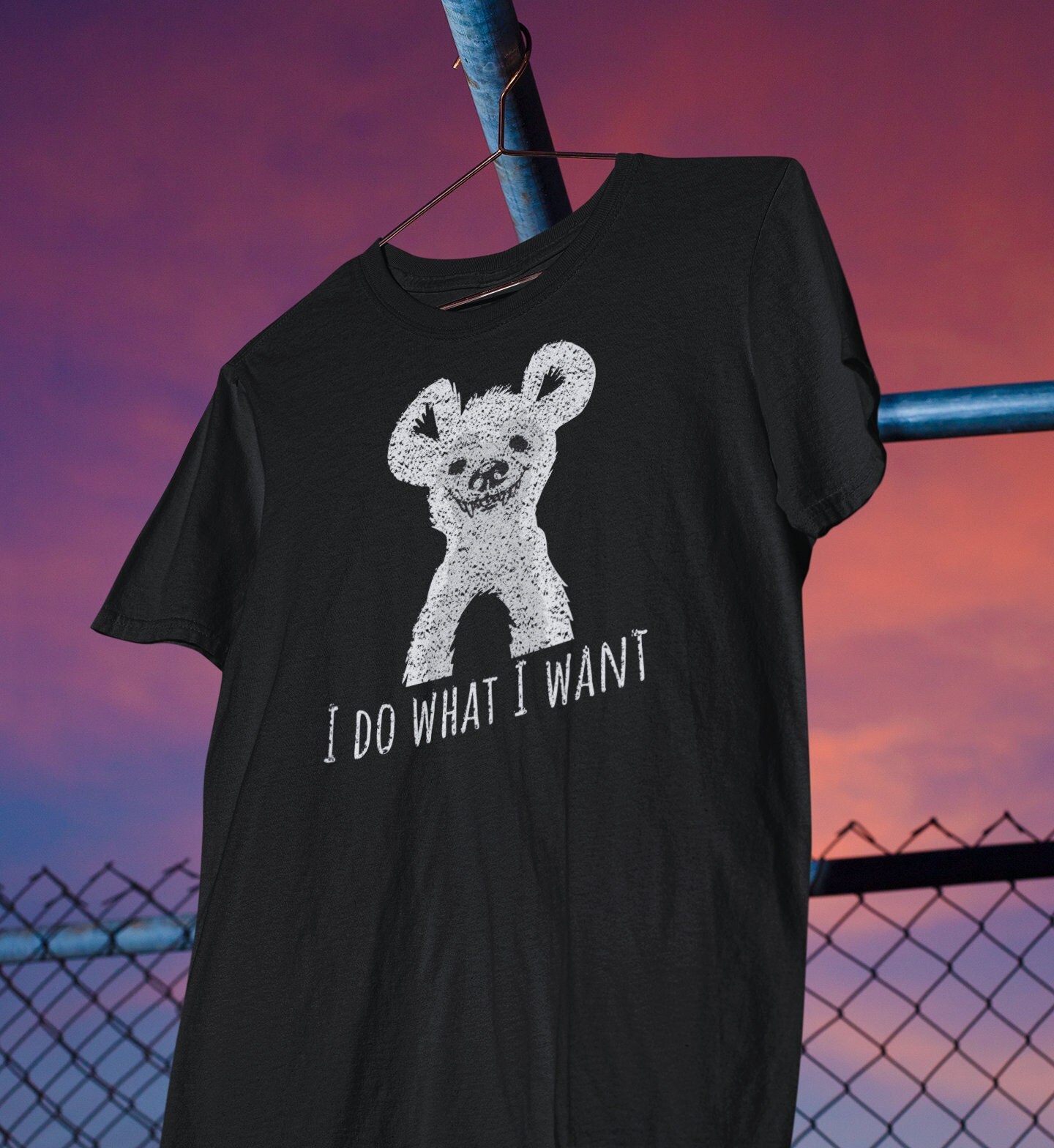 I Do What I Want Hyena Humor Funny Tee, Hyena Shirt , Hyena Gift