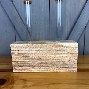 Spalted White Oak Propagation Station | Grow Your Plants Starter Station | Gifts for Her | Plant Lover Gift