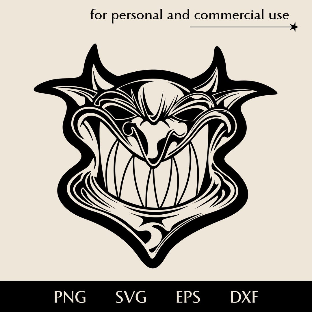 小物 BLACK SIGN x GALCIA DEVIL'S FACE Silver Black Two Tone Devil Skull with Horns Charm Bead 925