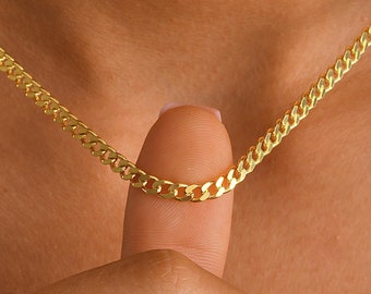 Balestra 18K Gold Vintage Chain Necklace, 10.8 Grams Small Curb Link, Retro  1980s, 750 13VI Made in Italy - Etsy